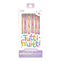 Tutti Fruitti Scented Coloured Gel Pens - Set of 6