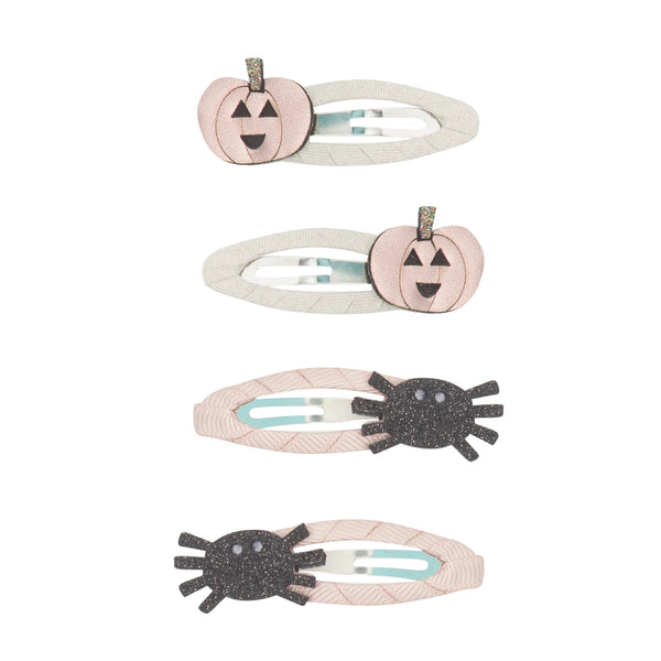 Mimi & Lula - Pumpkin and Spider Hair Clips