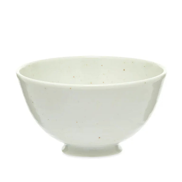 Japanese Rice Bowl - White Speckled