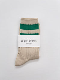 Le Bon Shoppe - Her Socks - Varsity Toffee