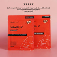 VITAMIN-C Brightening Sheet Mask - 100% Biodegradable