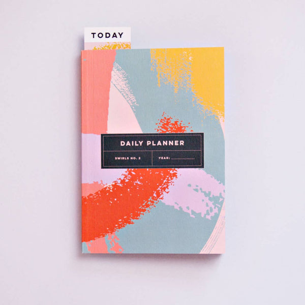 Swirls No.2 Daily Planner Book