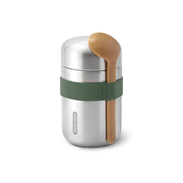 Stainless Steel Food Flask - Olive
