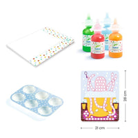 Djeco Magic Finger Painting - Dots and Fish