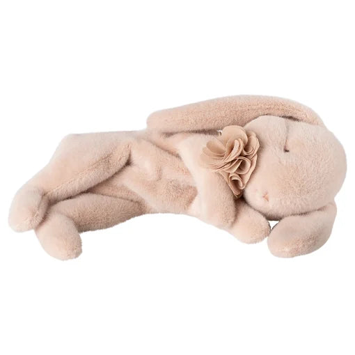 Sleeping Bunny Plush - Small - Powder