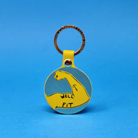 Well Fit Key Fob - Dark Turquoise