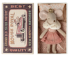 Maileg - Princess Mouse, Little Sister in Matchbox