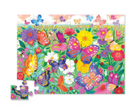 Crocodile Creek Butterfly Garden 36 Piece Floor Puzzle FSC