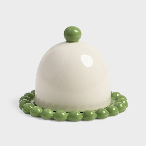 Butter Dish - Perle Green