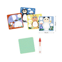 Djeco Magic Peakaboo Baby Animals