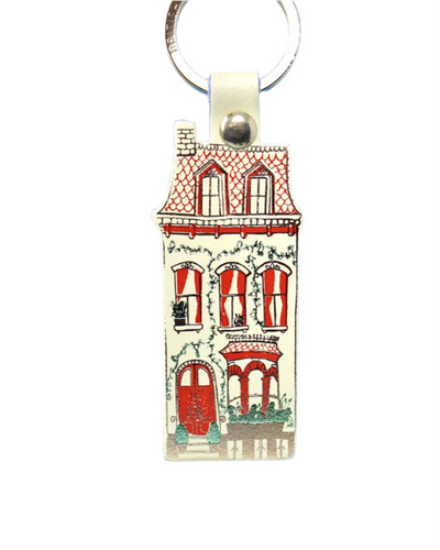 Dolls House Key Fob - Cream