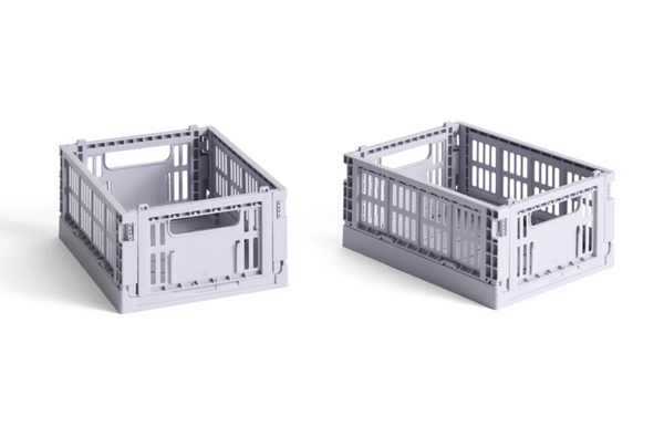 Colour Crate - Lavender - Mini Set of 2