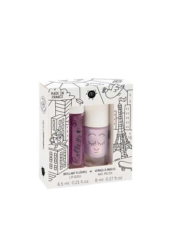 Nail Polish & Lip Gloss Duo - Lovely City