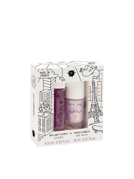 Nail Polish & Lip Gloss Duo - Lovely City