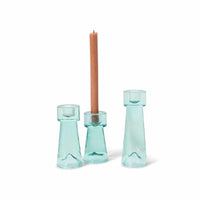 Arte Candle Holder - Ice Blue (Small)