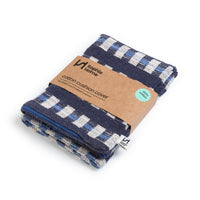 Cotton Woven Throw Pillow/Cushion Cover: Hila Cobalt