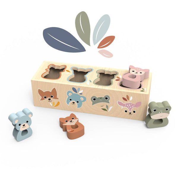 Wooden Animal Shape Box