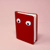 Ark Colour Design - Googly Eye Mini Leather Notebook: Lilac