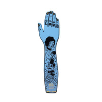 Tattooed Arm Bookmark - Heritage Blue