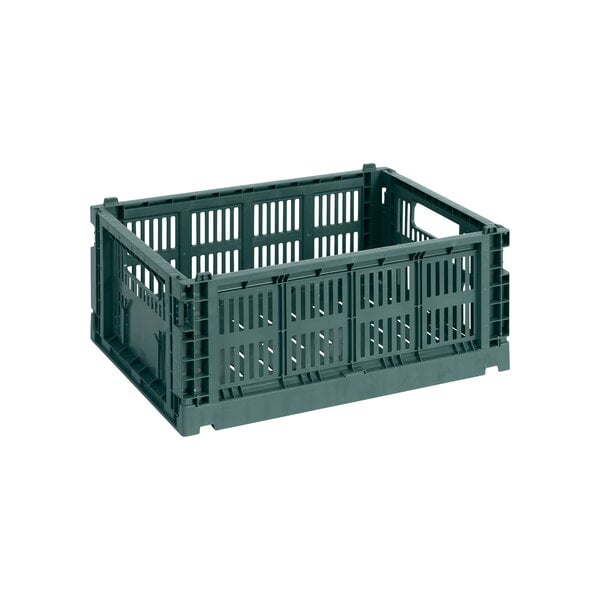 Dark Green Crate - Medium