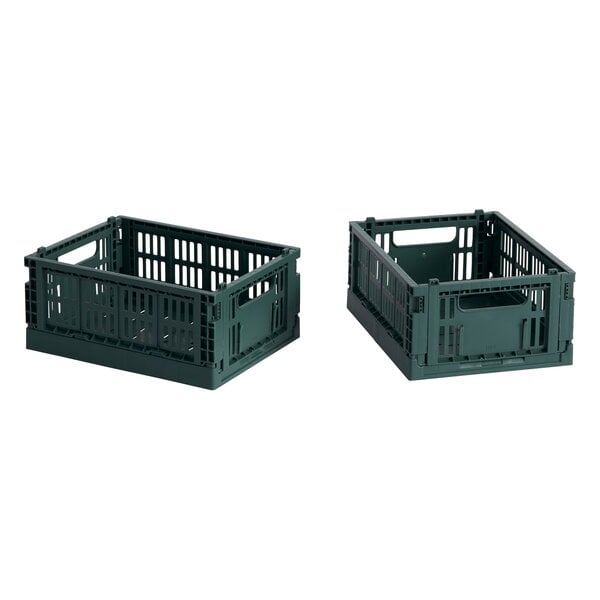 Crate Mini-Set of 2 - Dark Green