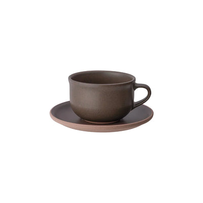 Mui Cup & Saucer 300ml - Brown