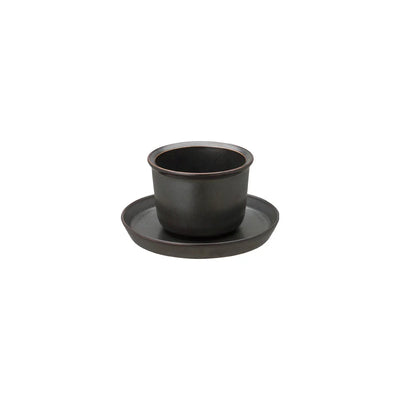 LT Cup & Saucer 160ml - Black