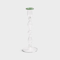 Candle Holder Salto Large in Clear