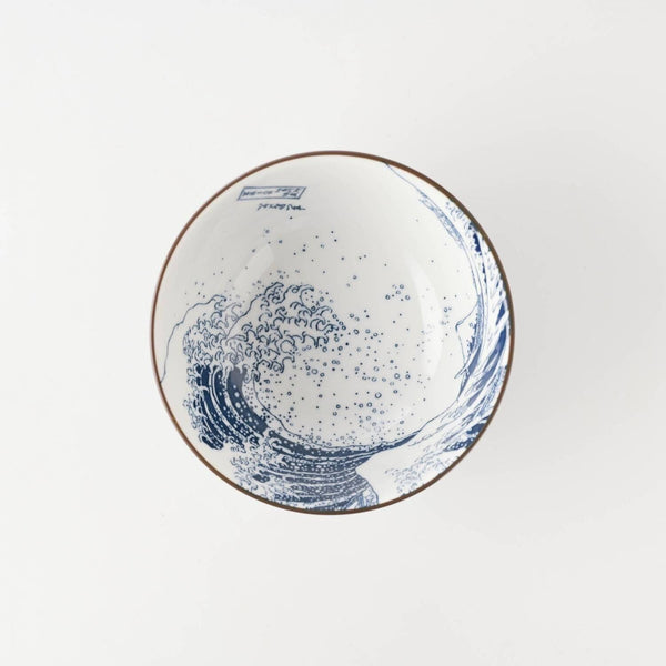 Great Wave Rice Bowl 12cm