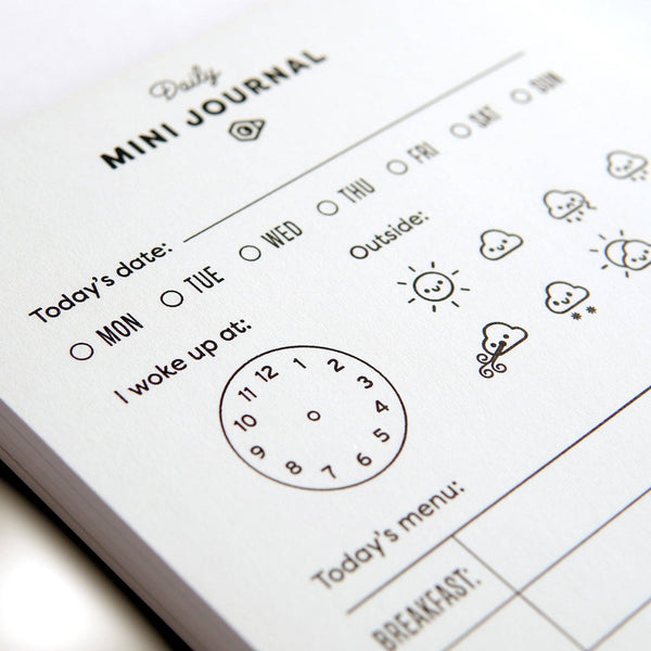 Daily Mini Journal Creative Notepad