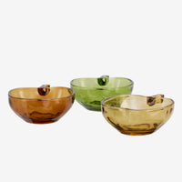 Madam Stoltz  - Apple Glass Bowls