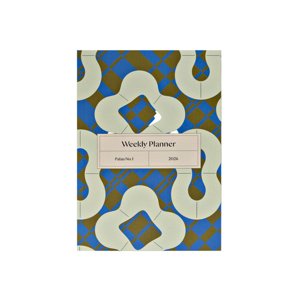 Palau 2026 Dated Weekly Planner Book