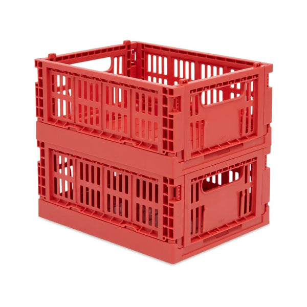 Colour Crate - Red - Mini Set of 2