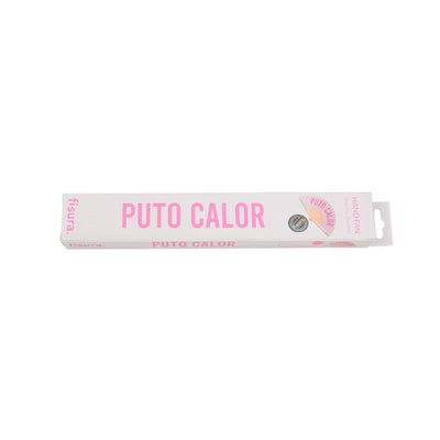 Hand Fan Grey and Pink “F*cking Heat”
