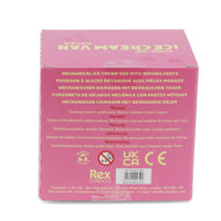 Rex London UK - Wind-up ice cream van racer - Yellow