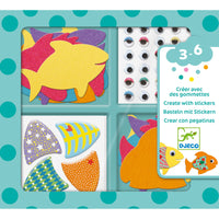 Djeco Sticker Collage - I Love Fish