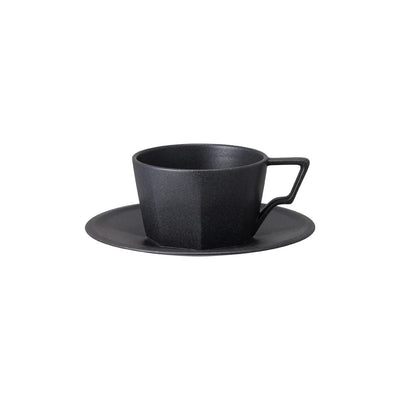 OCT Cup & Saucer 300ml - Black