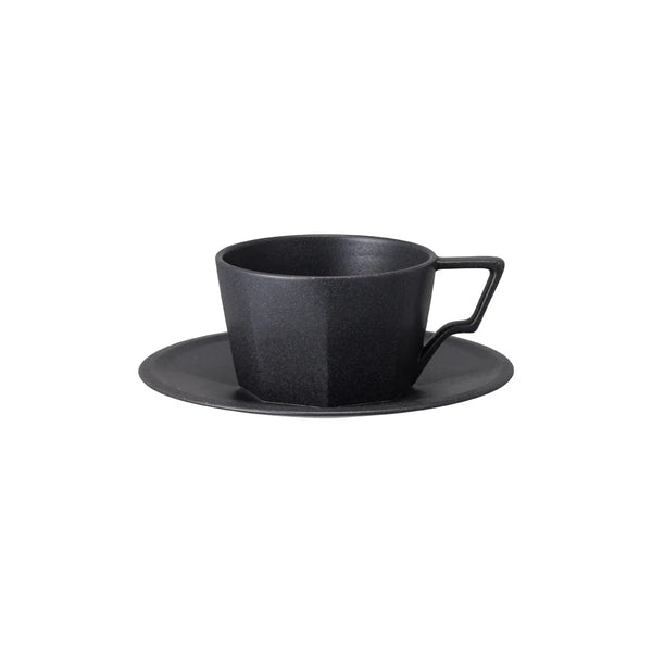 OCT Cup & Saucer 300ml - Black