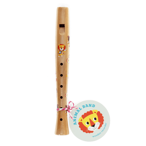 Children's Wooden Recorder - Animal Band