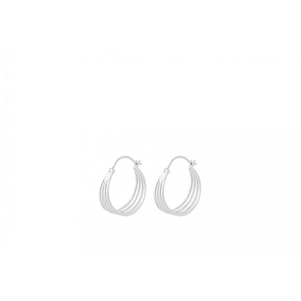 Midnight Sun Earrings  - Silver