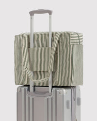 Small Cloud Carry-On - Sage Stripe