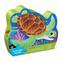 Crocodile Creek Sea Turtle 36 Piece Jigsaw Floor Puzzle FSC