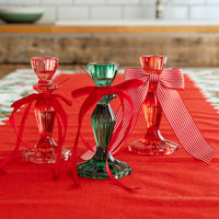 Christmas Red Velvet Bows - 8 Pack