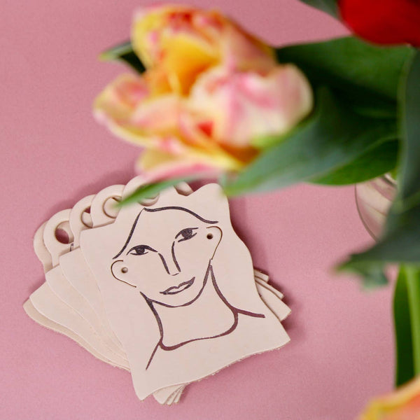 Leather Earring Hanger