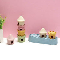 Silicone Stacking Castle Block Set Montessori Toy