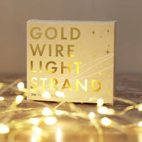 Lisa Angel - Gold wire light strand