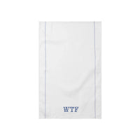 Embroidered Tea Towel - WTF