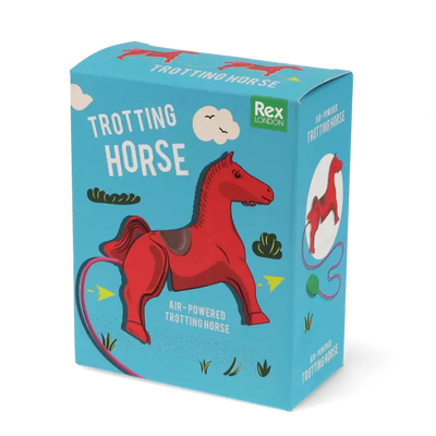 Air-Powered Trotting Horse