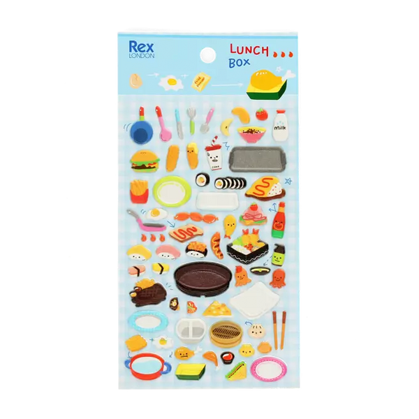 3D Puffy Stickers - Lunch Box