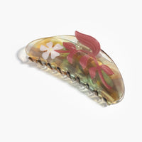 Chloris Flower Acetate Claw Clip - Large
